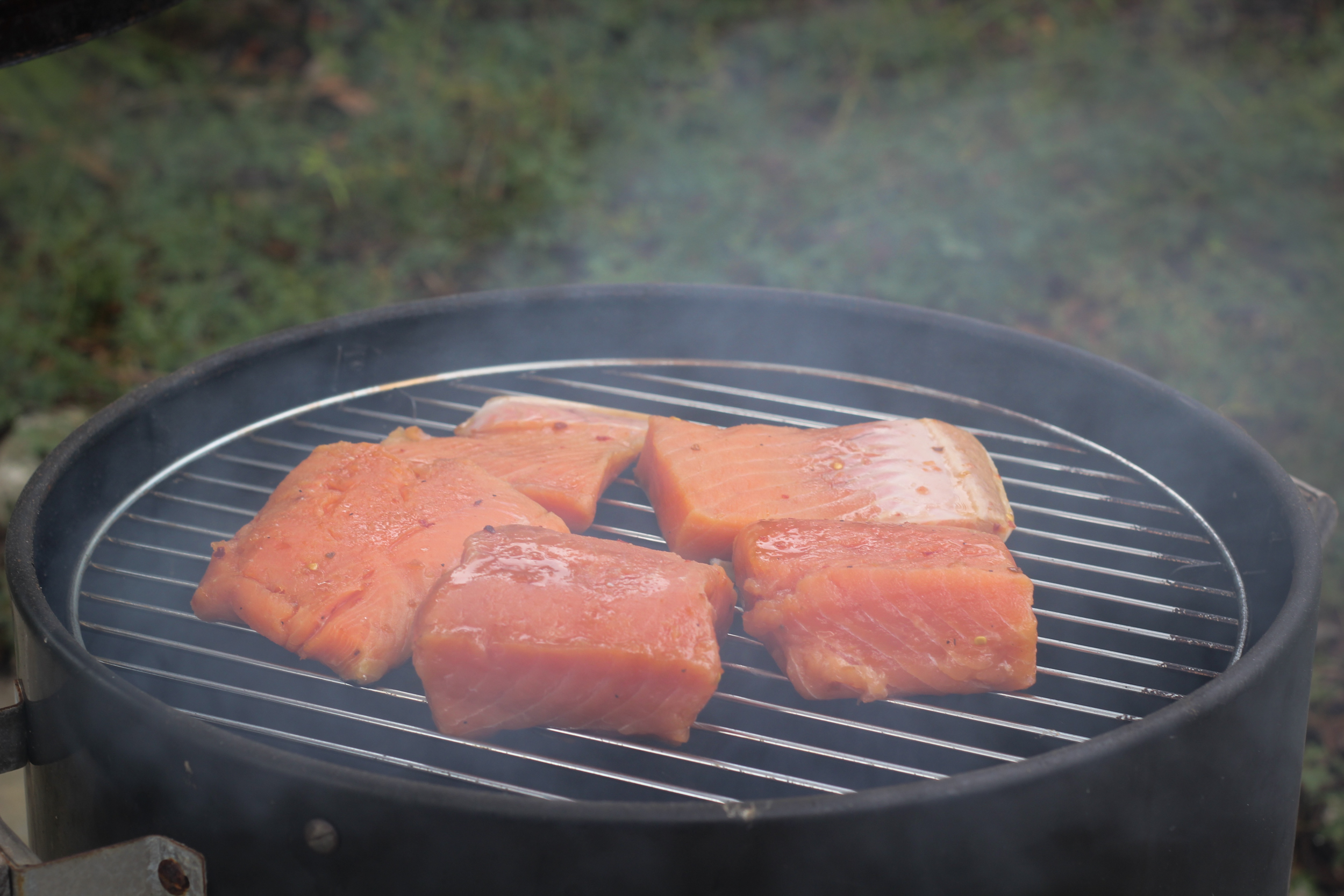 Laughing Raven Smoked King Salmon - Suwannee Rose
